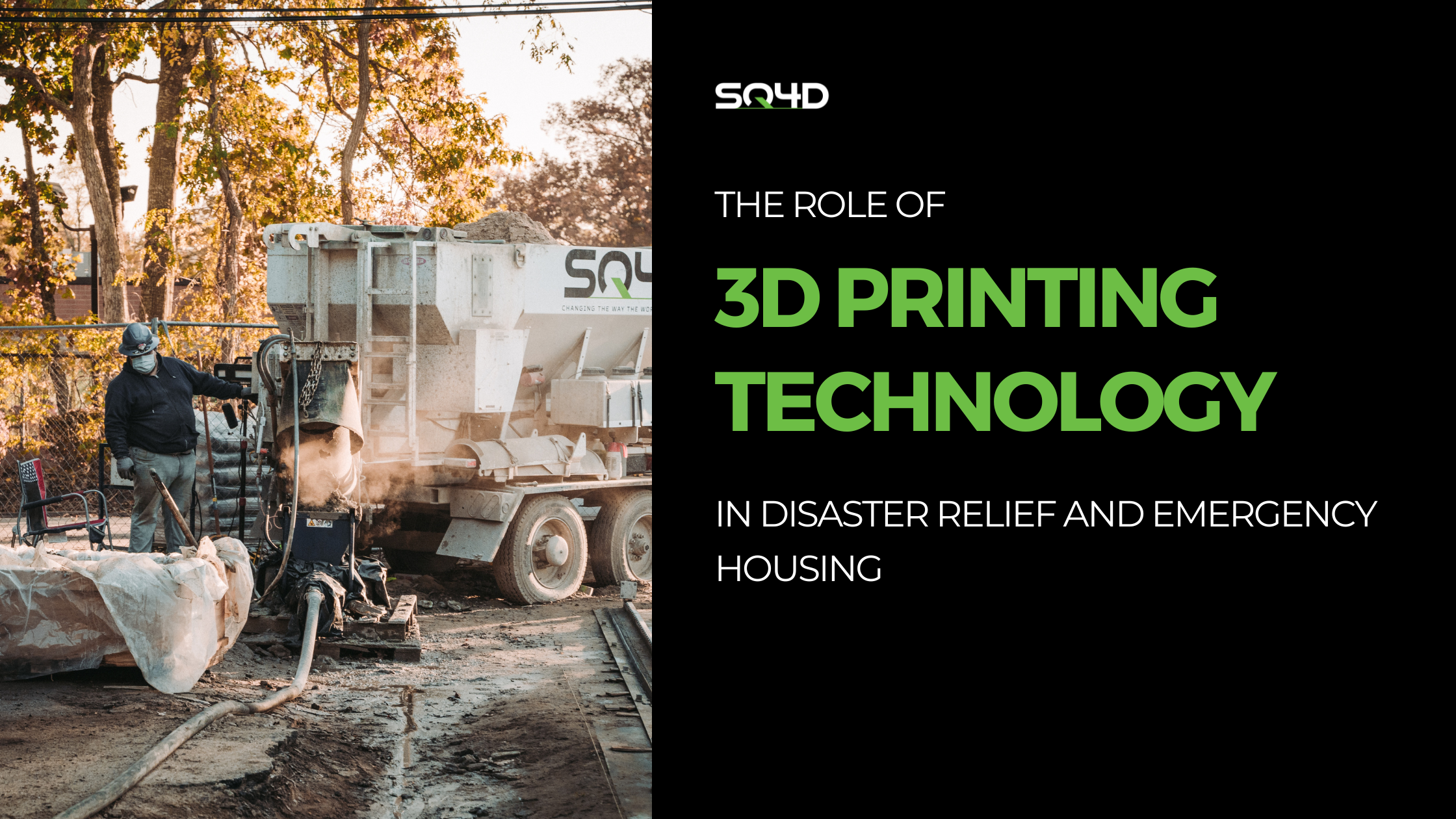 3D Printing Technology For Disaster Relief & Housing